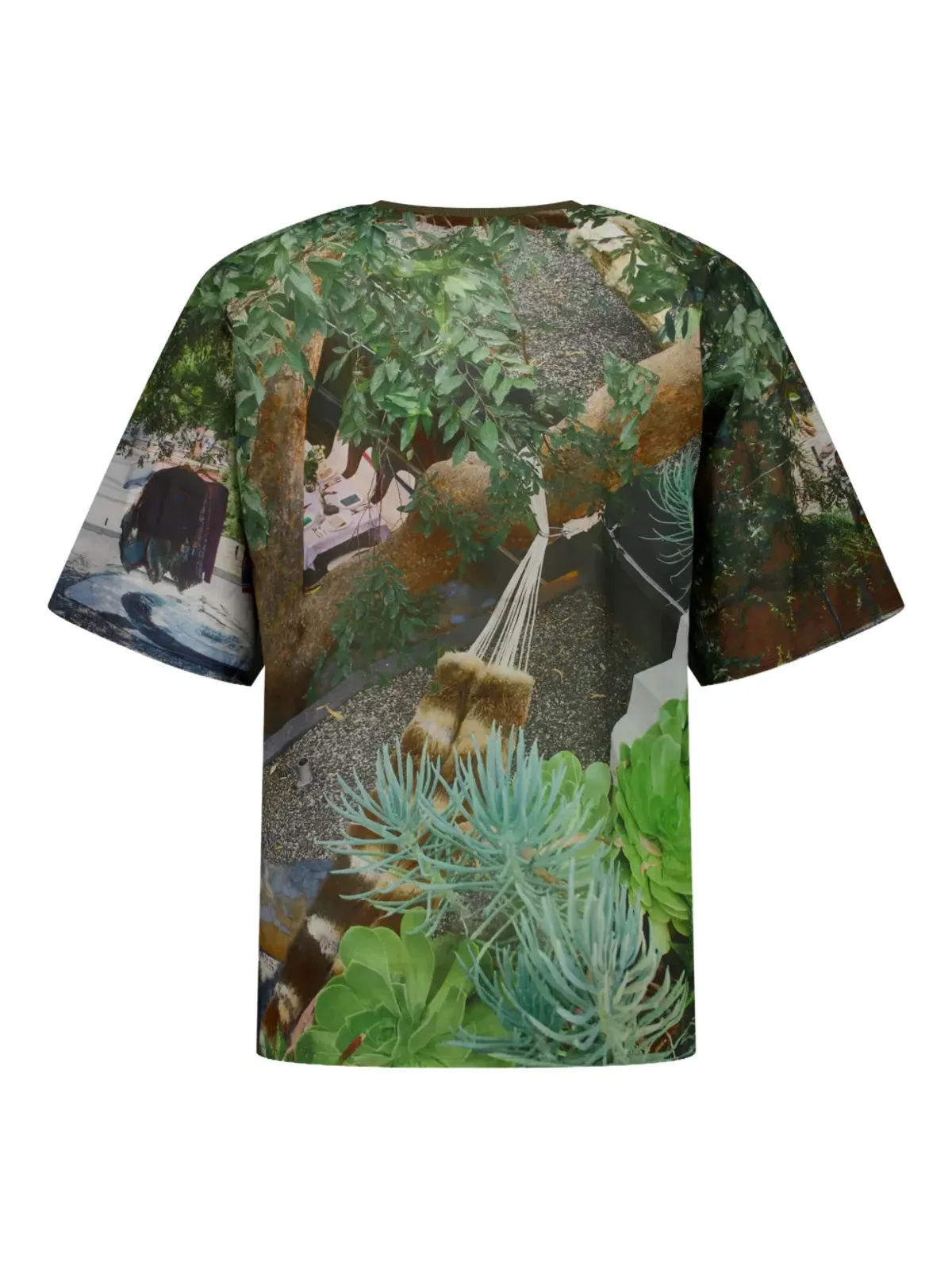 Bless ホリデージャングルプリントTシャツ - 画像2