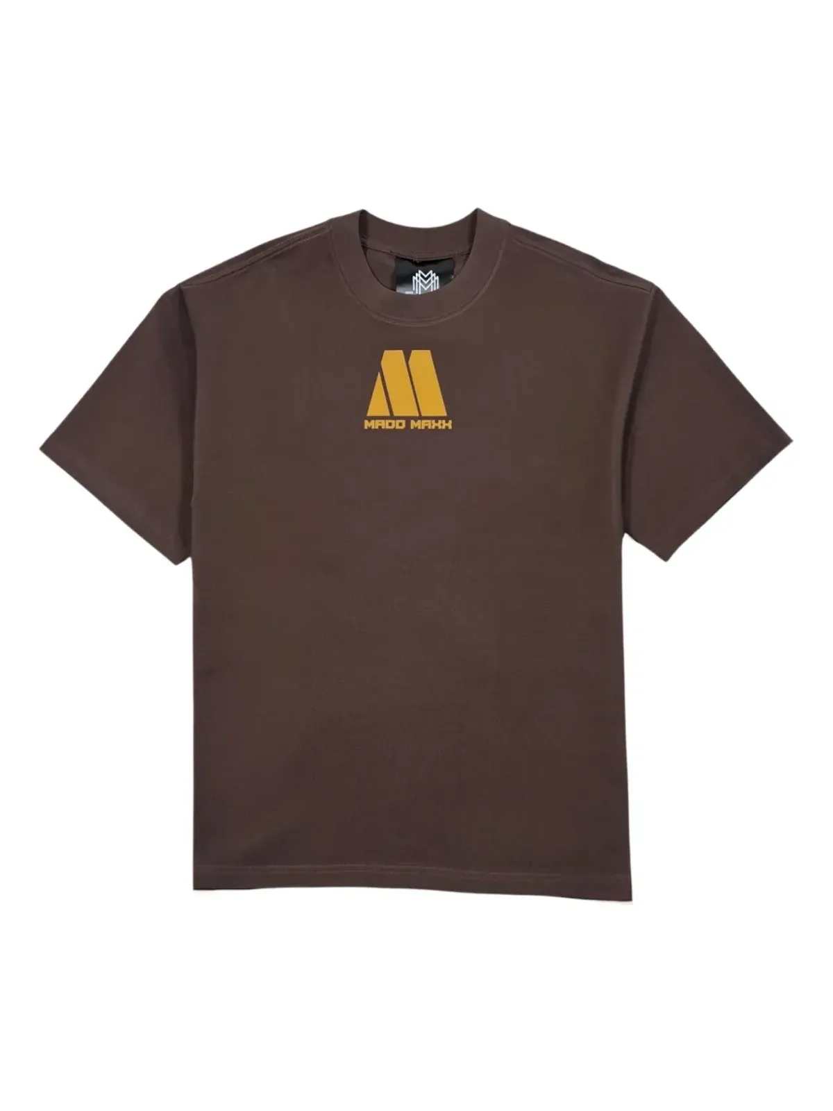 M4MaddMaxx イーグルグラフィック Tシャツ ブラウン - 画像1