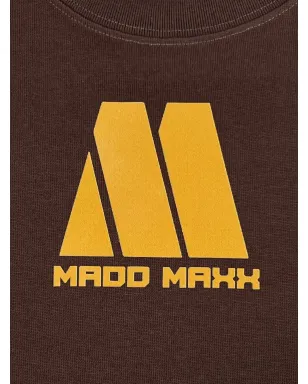 M4MaddMaxx イーグルグラフィック Tシャツ ブラウン - サムネイル3