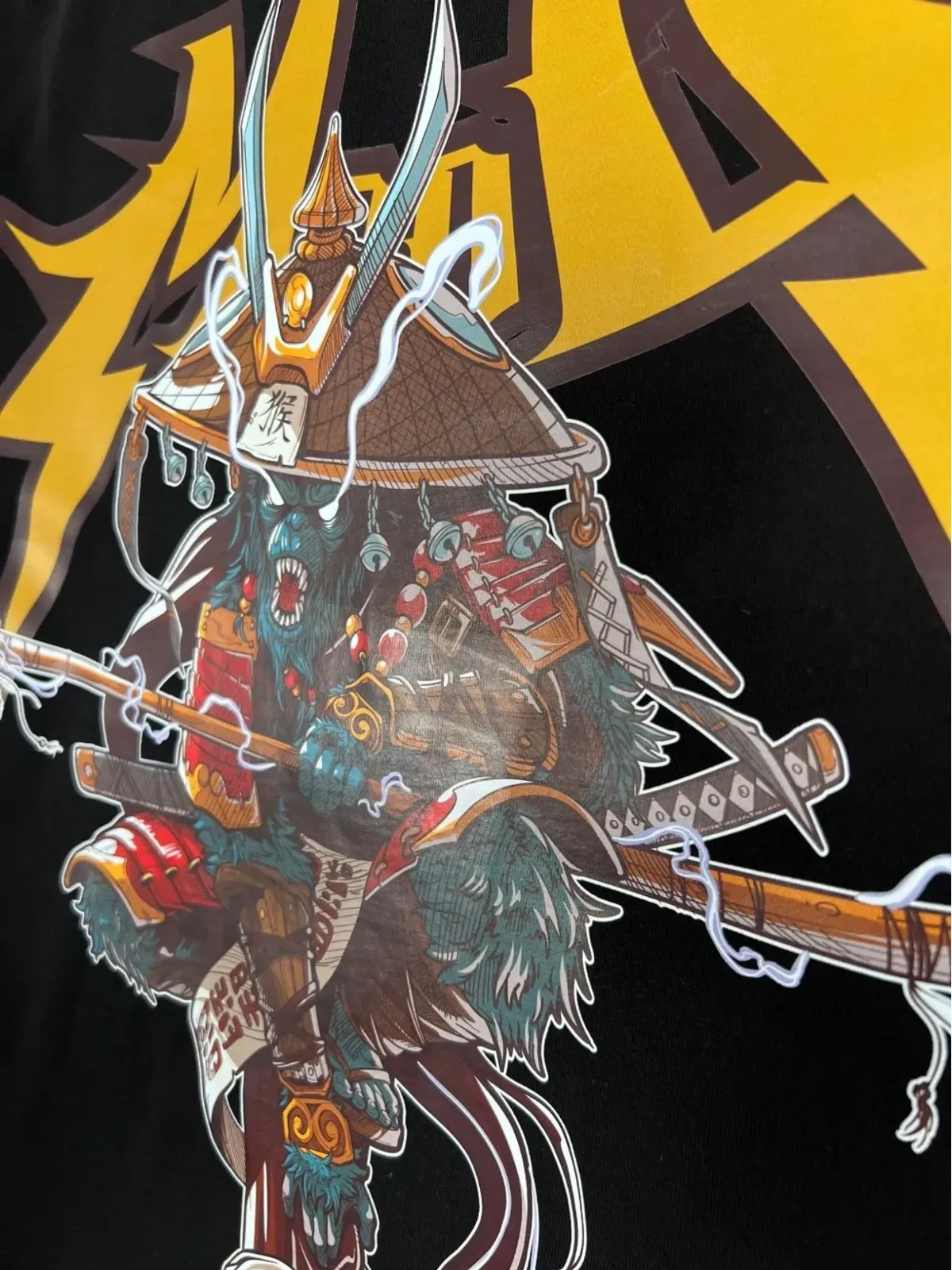 M4MaddMaxx 戦士プリントTシャツ - 画像4