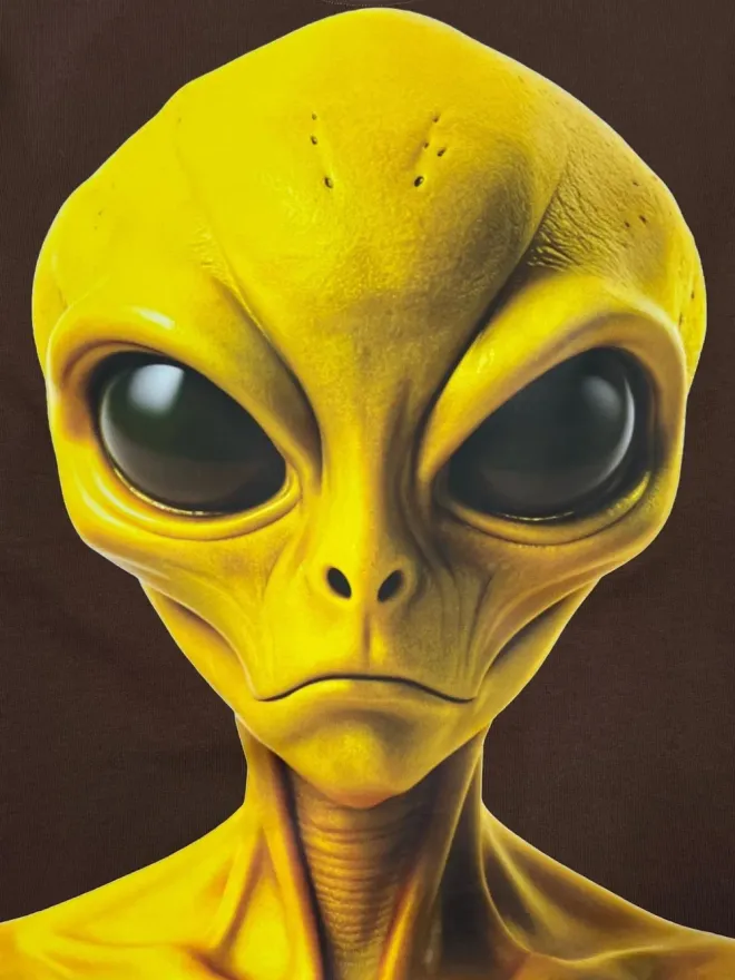 M4MaddMaxx M4MaddMaxx エイリアン グラフィック Tシャツの商品画像