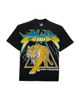 M4MaddMaxx 虎柄グラフィックTシャツ - サムネイル1