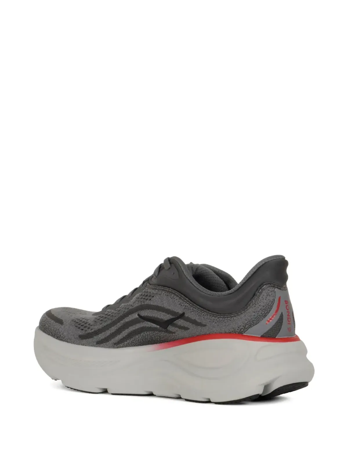 HOKA textured lace-up sneakers - Grey - 画像3