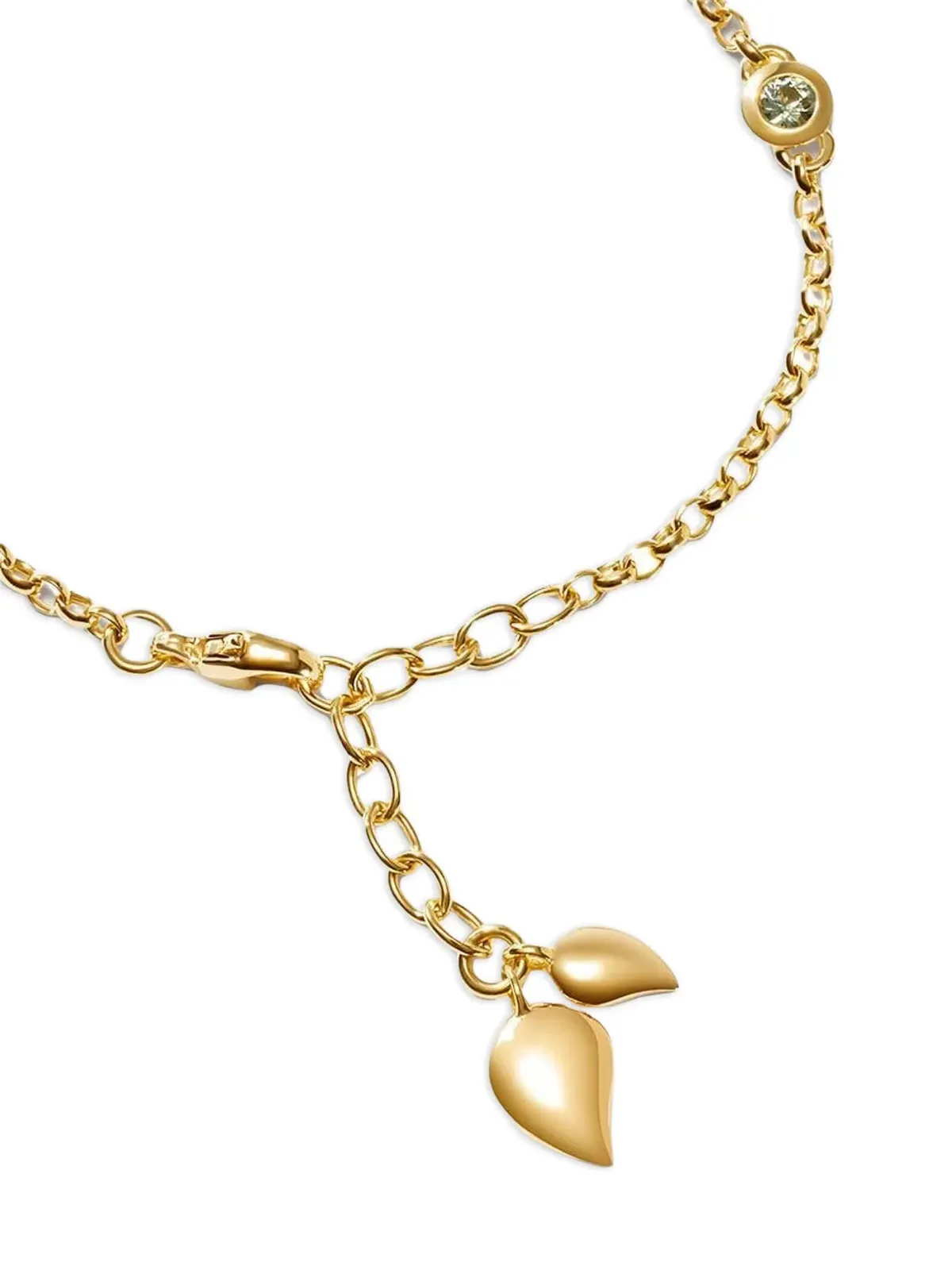 TAMARA COMOLLI 18K イエローゴールド サファイアとペリドット ブレスレット - 画像2