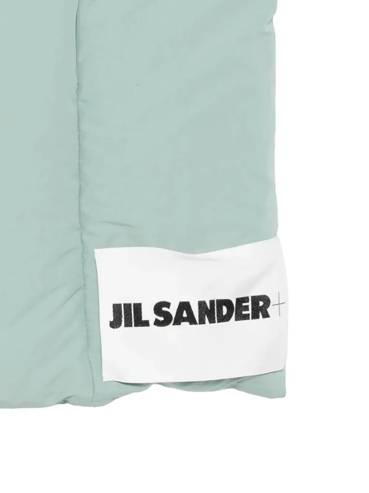 JIL SANDER+ パッド入りロゴスカーフ - グリーン - 画像3