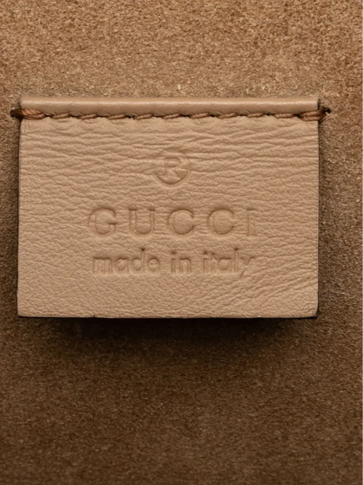 Gucci ビンテージ 2016-2025 Medium GG Supreme Embroidered Bird and Flowers Dionysus ショルダーバッグ ブラウン - 画像5