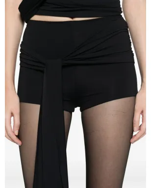 AXEL 113 Tina draped mini shorts - サムネイル5