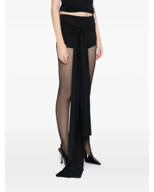 AXEL 113 Tina draped mini shorts - サムネイル3