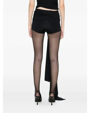 AXEL 113 Tina draped mini shorts - サムネイル4