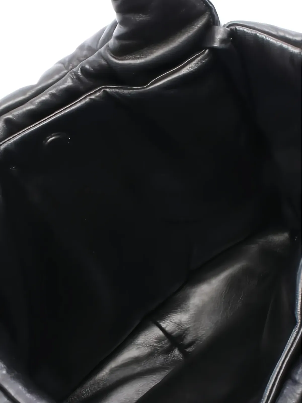 Prada ビンテージ 2010年代 三角ロゴ レザー トートバッグ - 画像3
