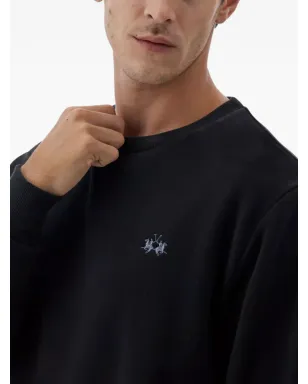 La Martina ベネディクト刺繍ディテール クルーネック スウェットシャツ - サムネイル2