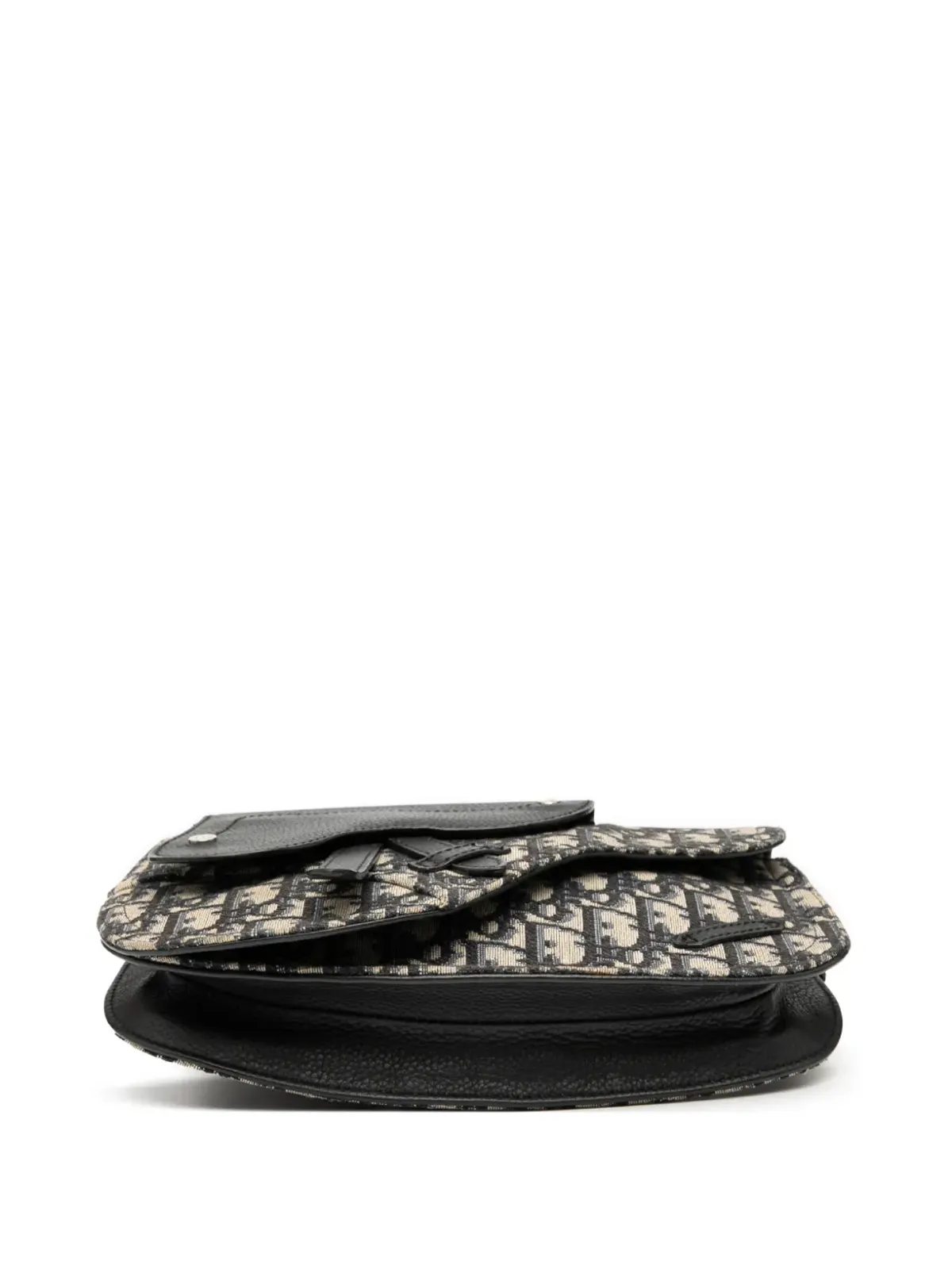 Christian Dior Pre-Owned 2019年 オブリーク キャンバス サドルメッセンジャーバッグ クロスボディ ブルー - 画像3