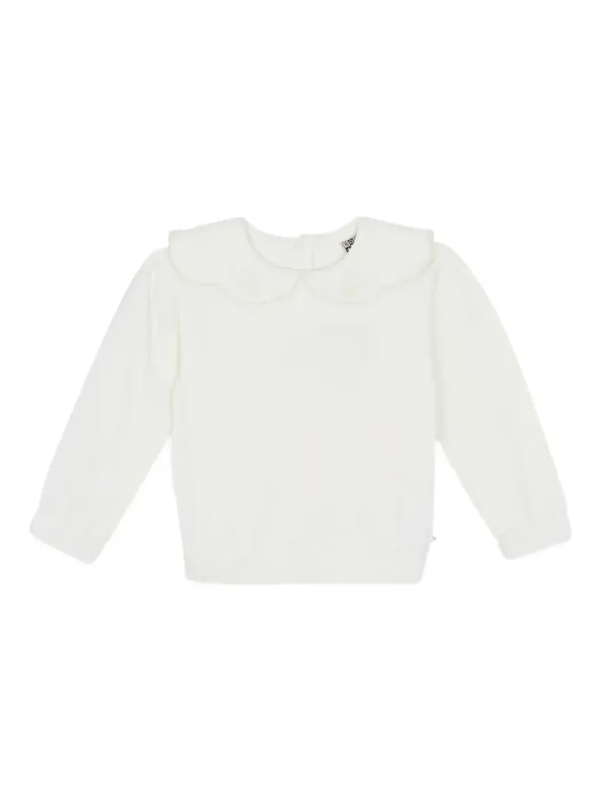 Bonton Bonton エンブロイダードディテール スカラップカラー トップスの商品画像