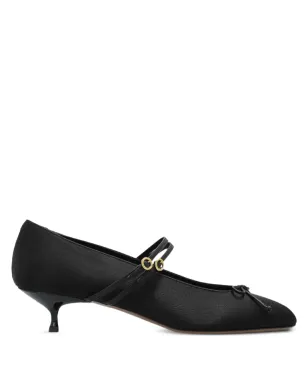 NEOUS 45mm Pha strap bow-detail pumps - サムネイル1