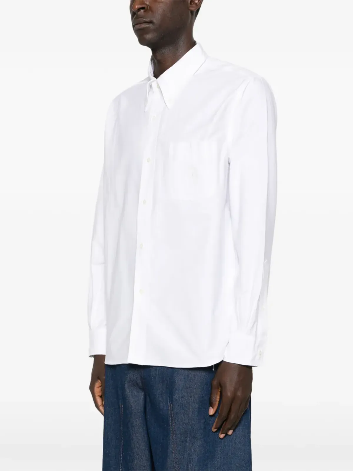 Brain Dead x Brooks Brothers ボタン留め長袖シャツ（ホワイト） - 画像3