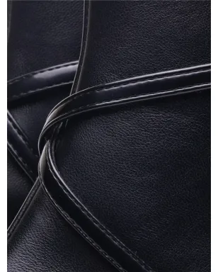 Poche Paris バックルストラップブーツ - サムネイル3