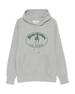Brain Dead x Brooks Brothers ロゴフーディー - サムネイル1