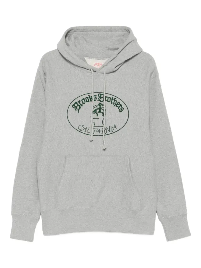 Brain Dead Brain Dead x Brooks Brothers ロゴフーディーの商品画像