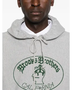 Brain Dead x Brooks Brothers ロゴフーディー - サムネイル5