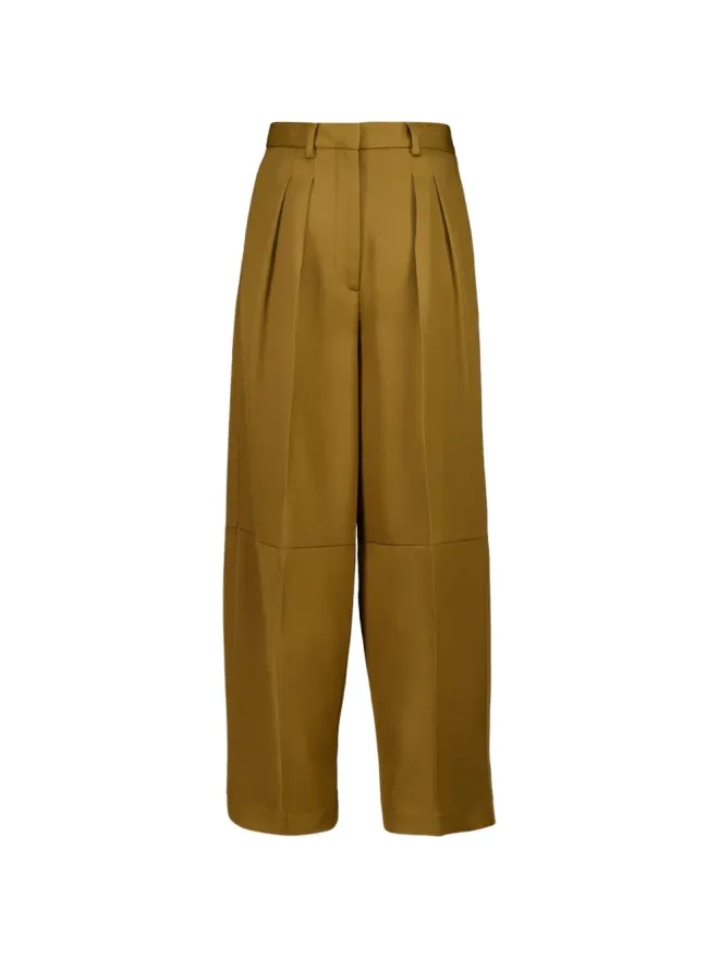 Altuzarra Altuzarra Dash pleated trousers - ブラウンの商品画像