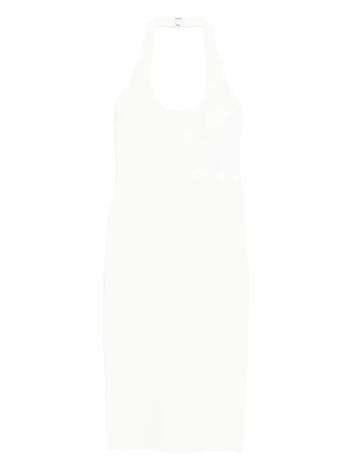 Hervé Léger Willa halter-neck midi dress - White - 画像1