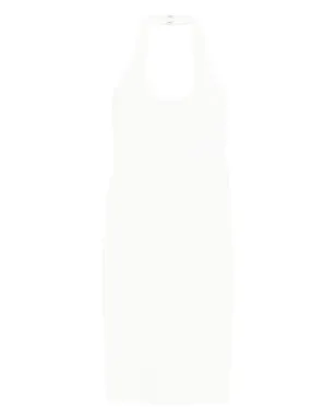 Hervé Léger Willa halter-neck midi dress - White - サムネイル1