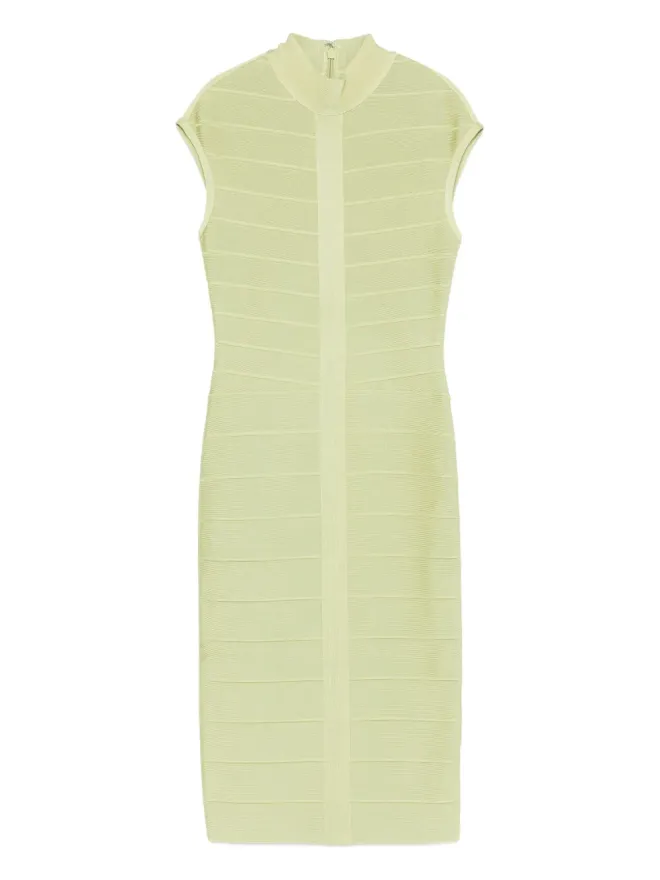 Herve Leger Hervé Léger Davina リブ編みミディドレスの商品画像