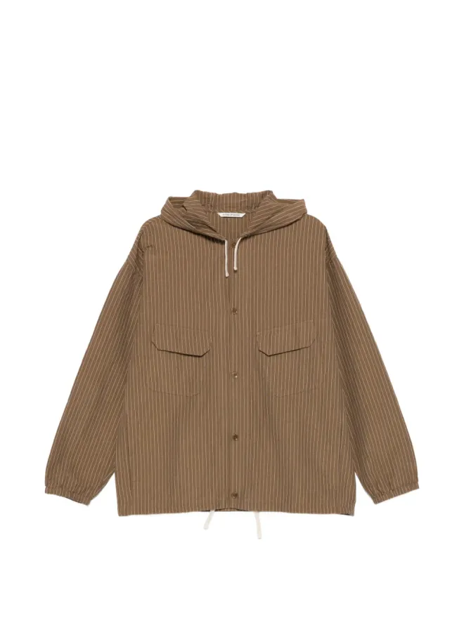 A Kind of Guise A Kind of Guise ストライプ柄フード付きシャツジャケットの商品画像