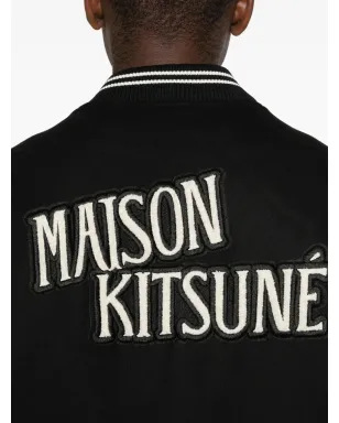 Maison Kitsuné リブ編みトリム ボタン付きジャケット - サムネイル5