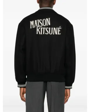 Maison Kitsuné リブ編みトリム ボタン付きジャケット - サムネイル4