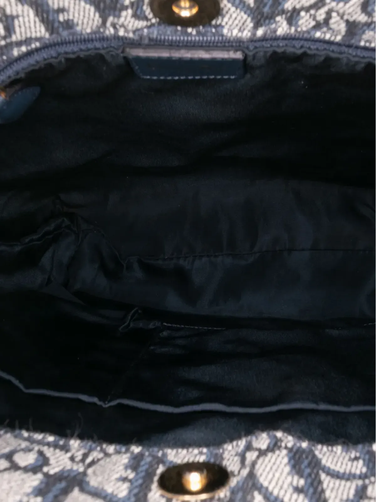 Christian Dior Pre-Owned 2001 Diorissimo Trotter キャンバス トートバッグ ブルー - 画像5