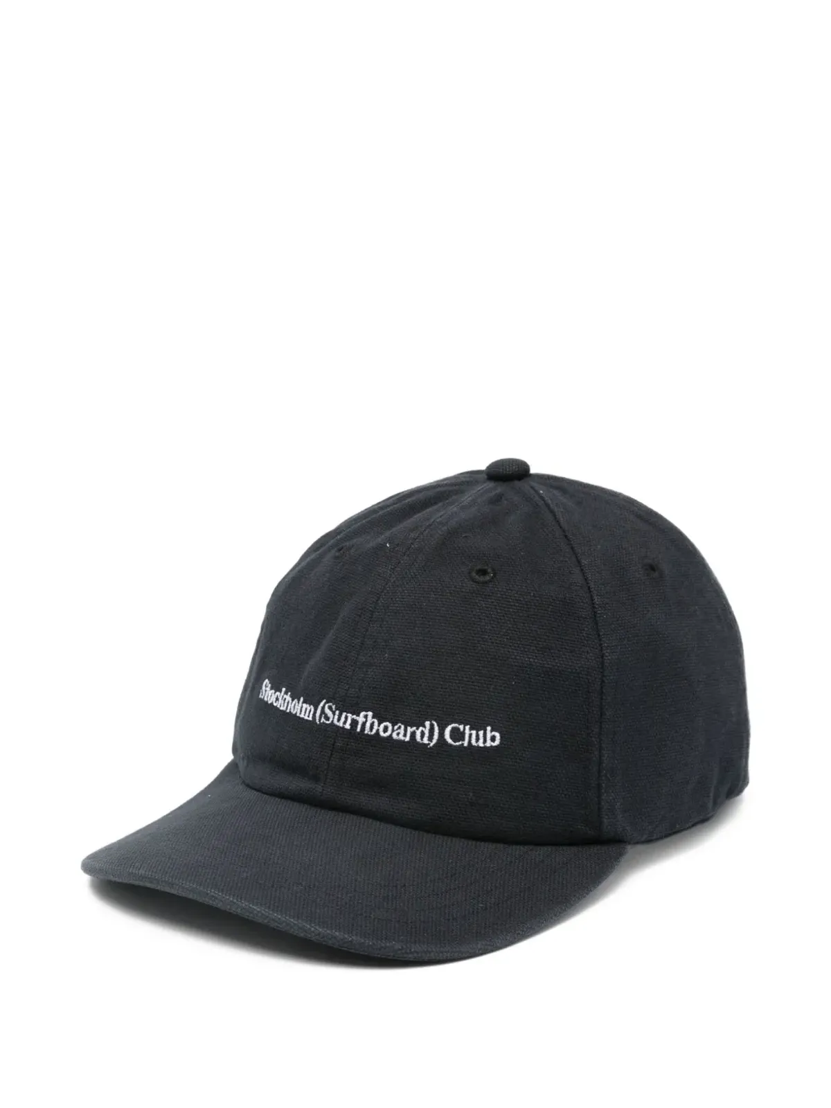 Stockholm Surfboard Club ロゴ刺繍ベースボールキャップ - 画像1