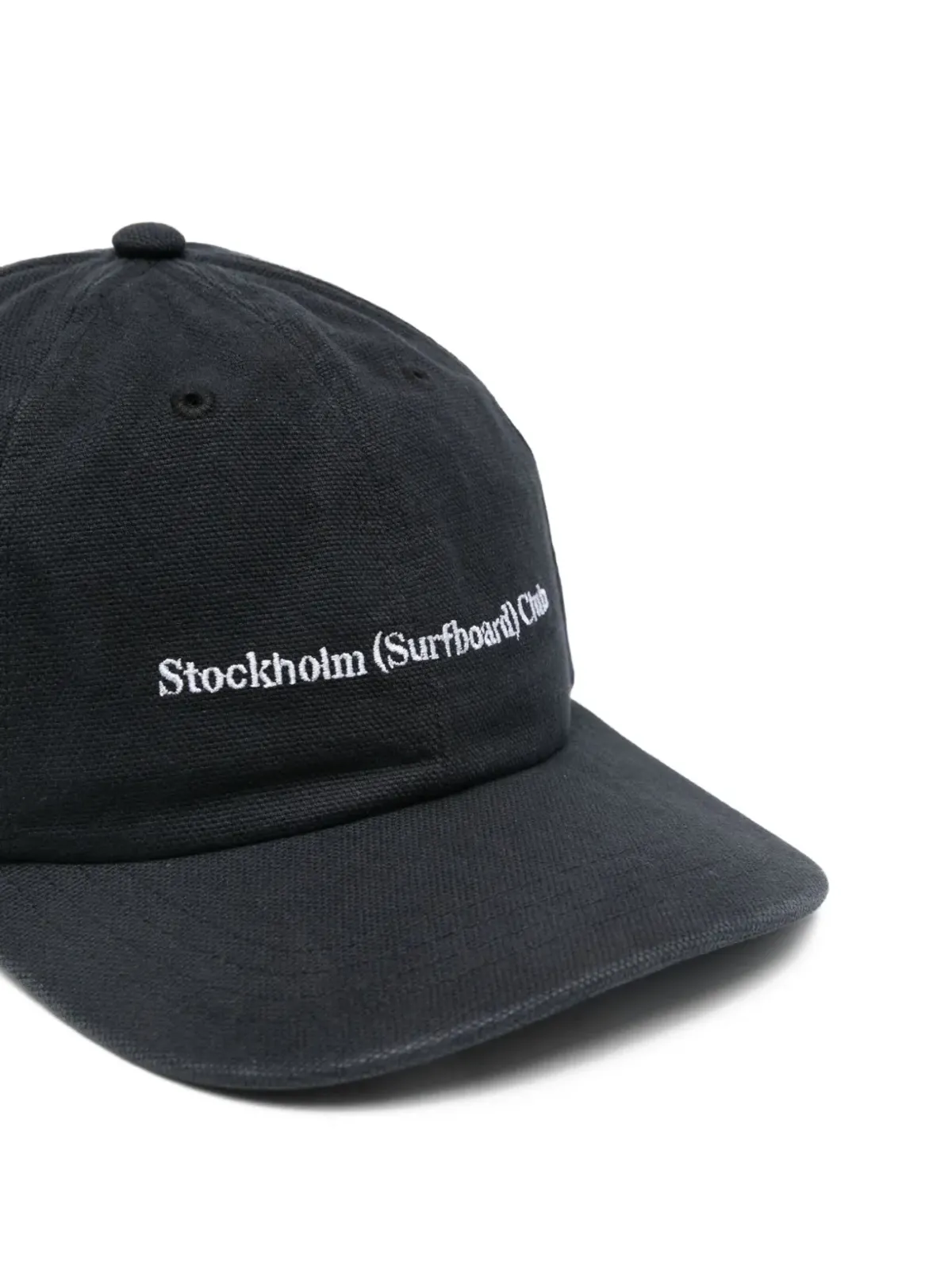 Stockholm Surfboard Club ロゴ刺繍ベースボールキャップ - 画像3