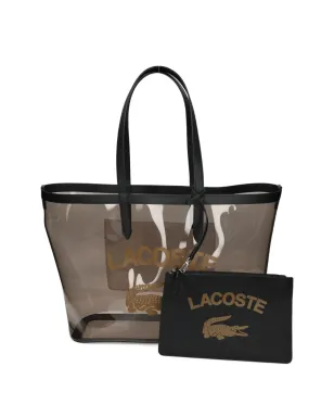 Lacoste アナ ロゴ グラフィック トートバッグ - ブラック - サムネイル5