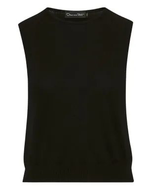 Oscar de la Renta sleeveless top - Black - サムネイル1