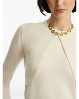 Oscar de la Renta ボレロ（3/4袖） - Neutrals - サムネイル5