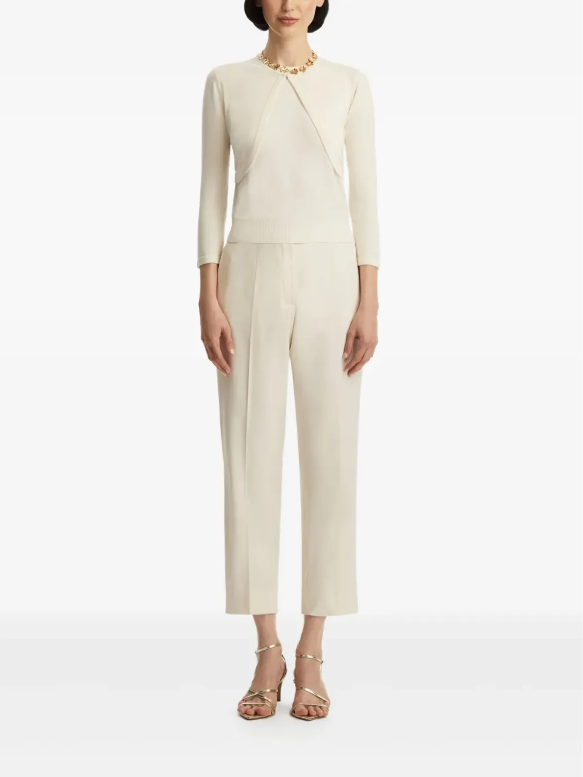 Oscar de la Renta ボレロ（3/4袖） - Neutrals - 画像2