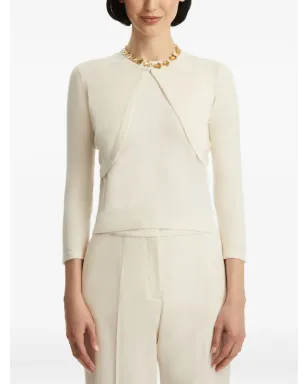 Oscar de la Renta ボレロ（3/4袖） - Neutrals - サムネイル3
