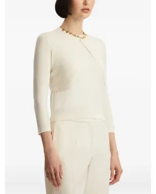 Oscar de la Renta ボレロ（3/4袖） - Neutrals - サムネイル4