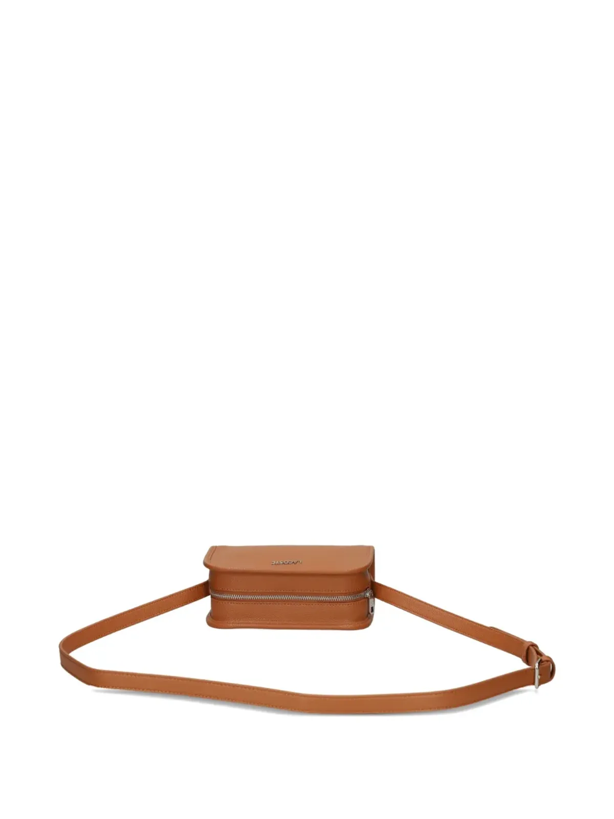 Lacoste adjustable strap cross body - Brown - 画像3