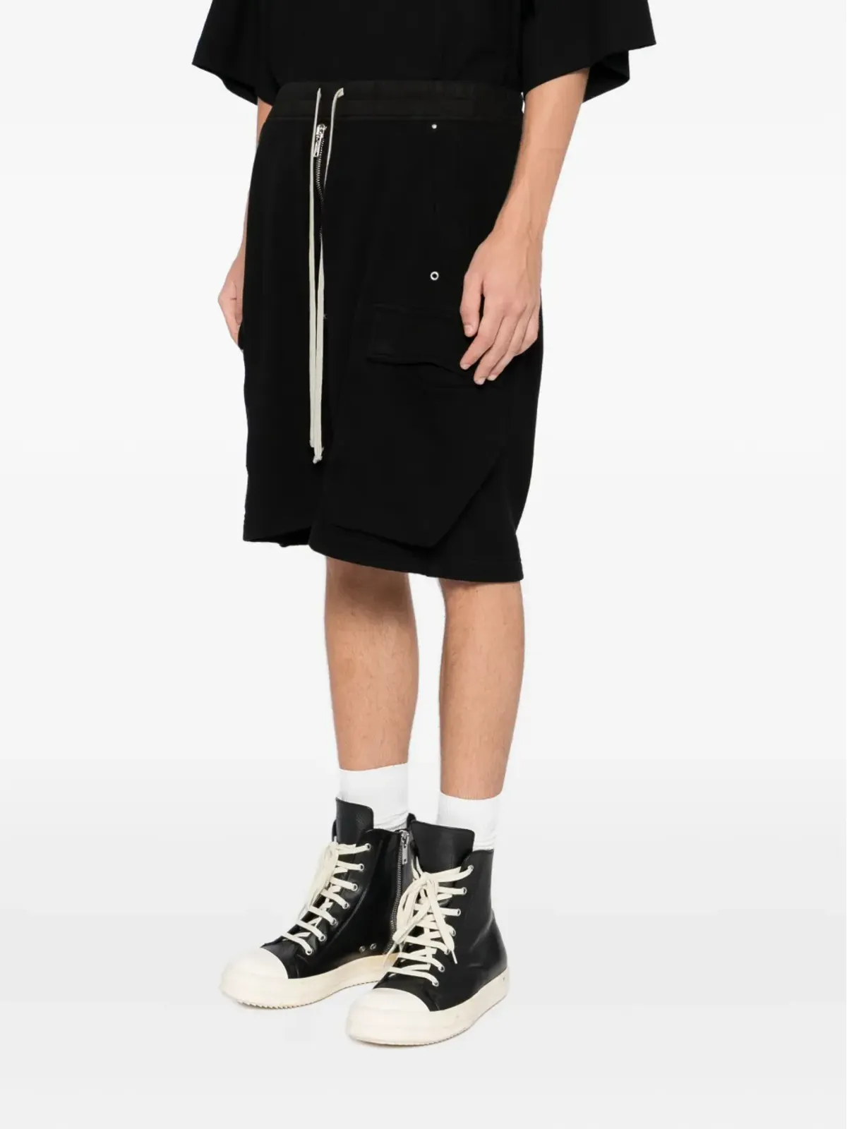 Rick Owens DRKSHDW コットンカーゴショーツ - 画像3