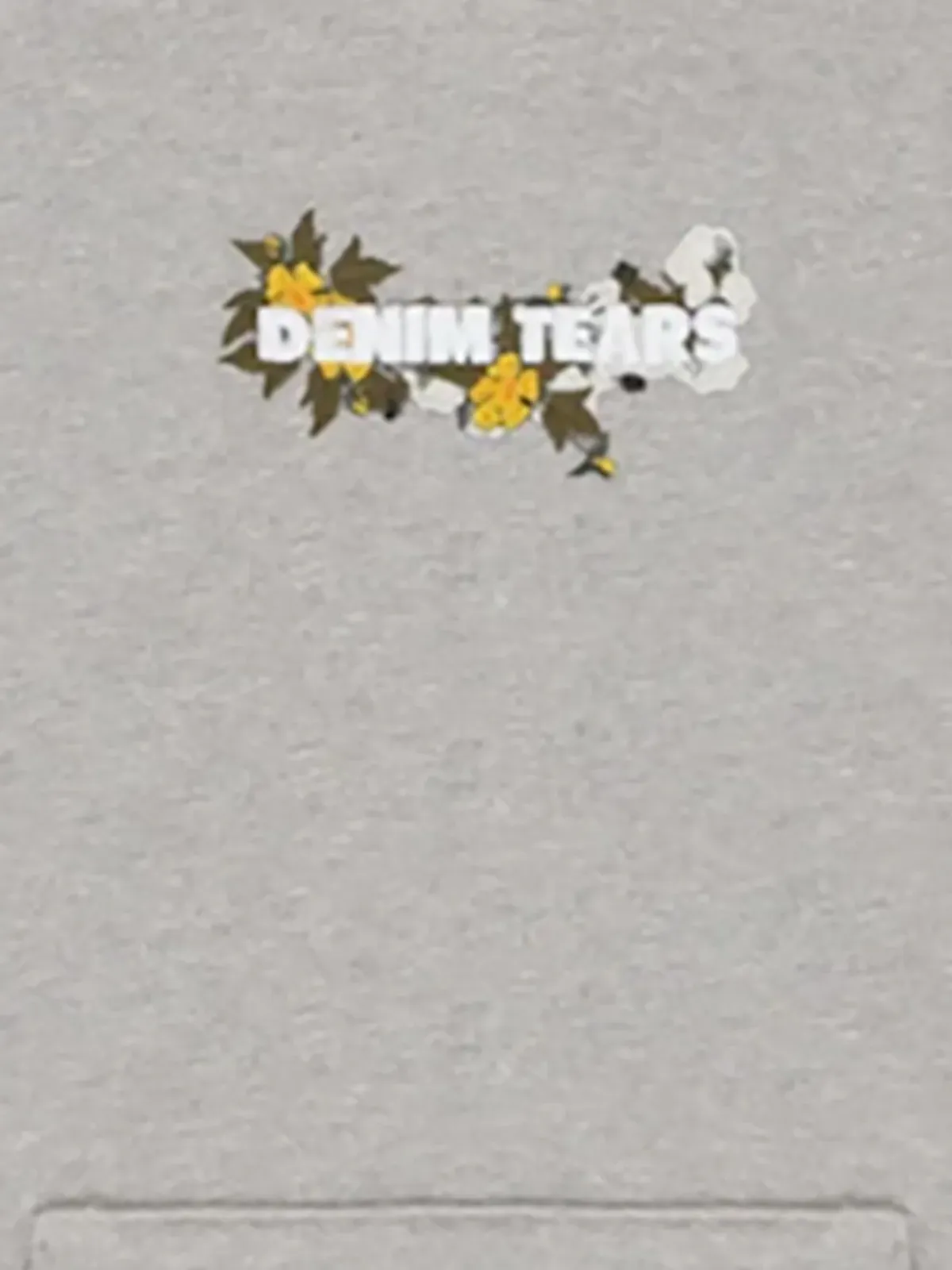 Denim Tears ロゴプリントフーディ - グレー - 画像2