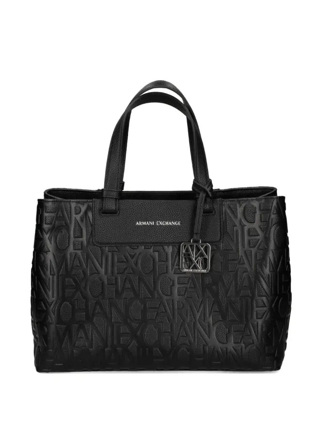 Armani Exchange Armani Exchange オールオーバーロゴ トートバッグの商品画像