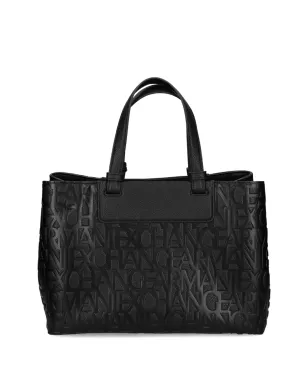 Armani Exchange オールオーバーロゴ トートバッグ - サムネイル3
