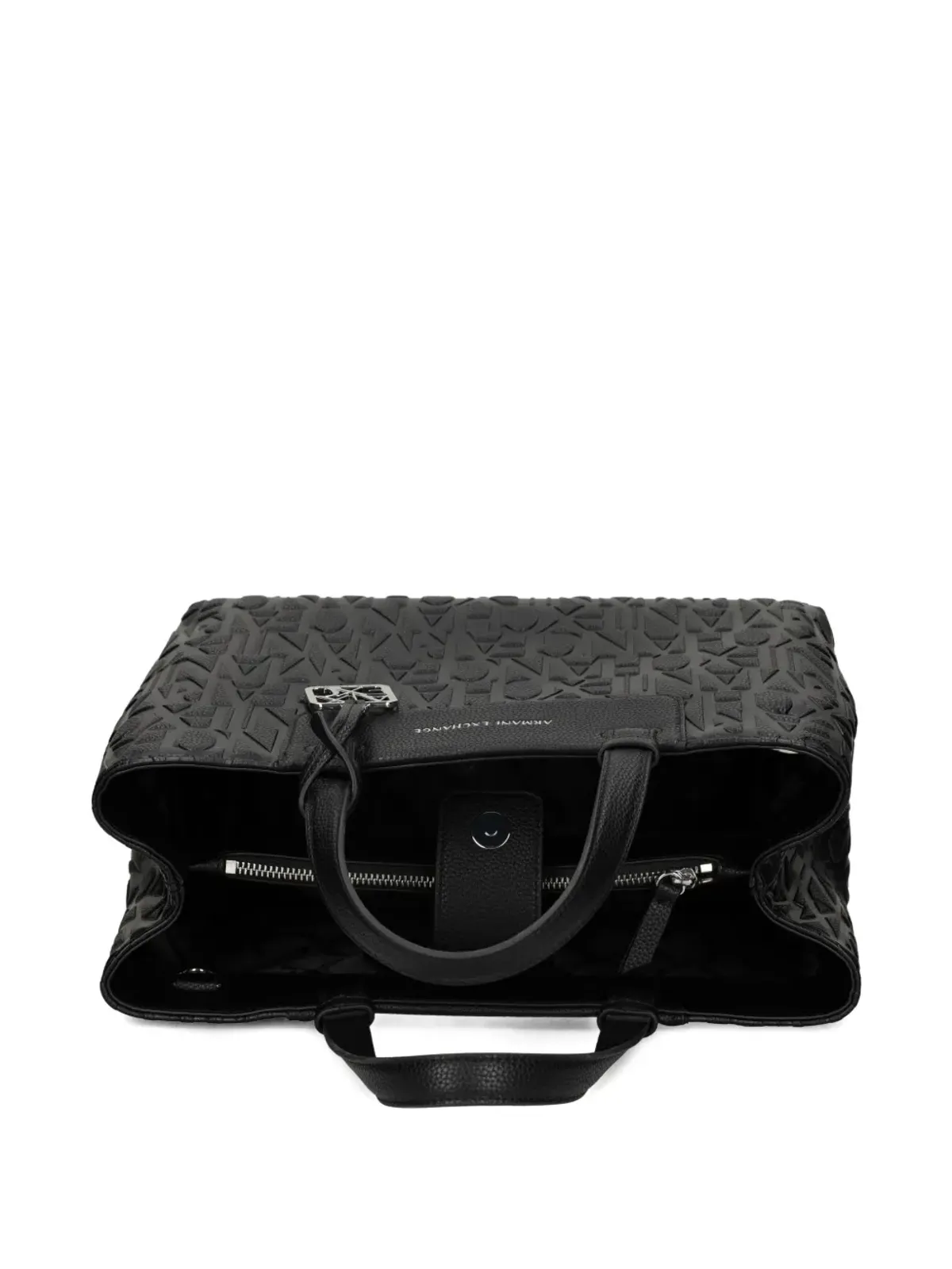 Armani Exchange オールオーバーロゴ トートバッグ - 画像4