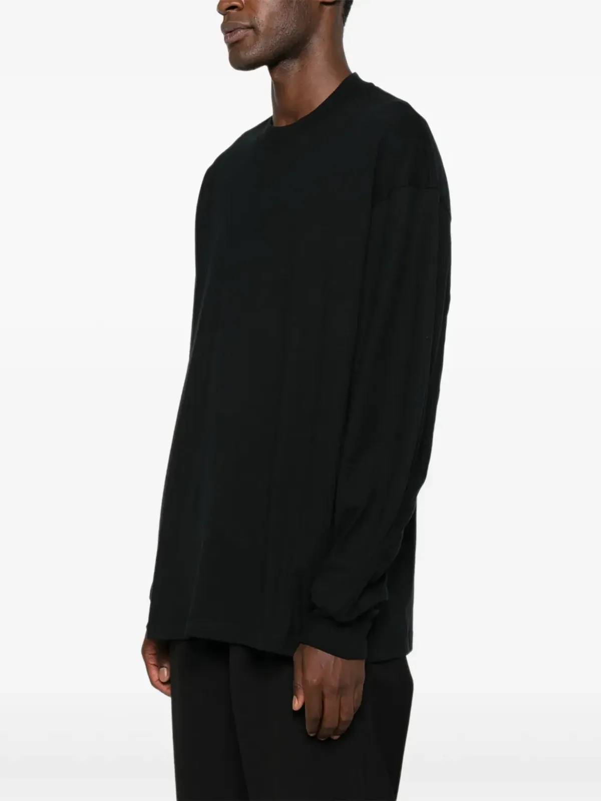 Joe Chia セブ Tシャツ - ブラック - 画像3
