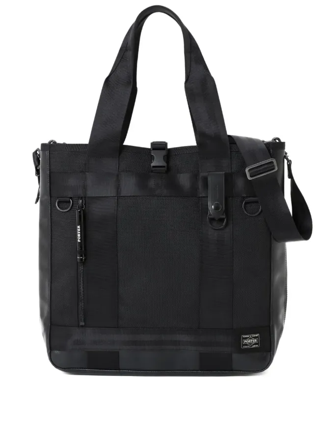 Porter-Yoshida & Co. Porter-Yoshida & Co. ジップファスナー付きトートバッグ ブラックの商品画像