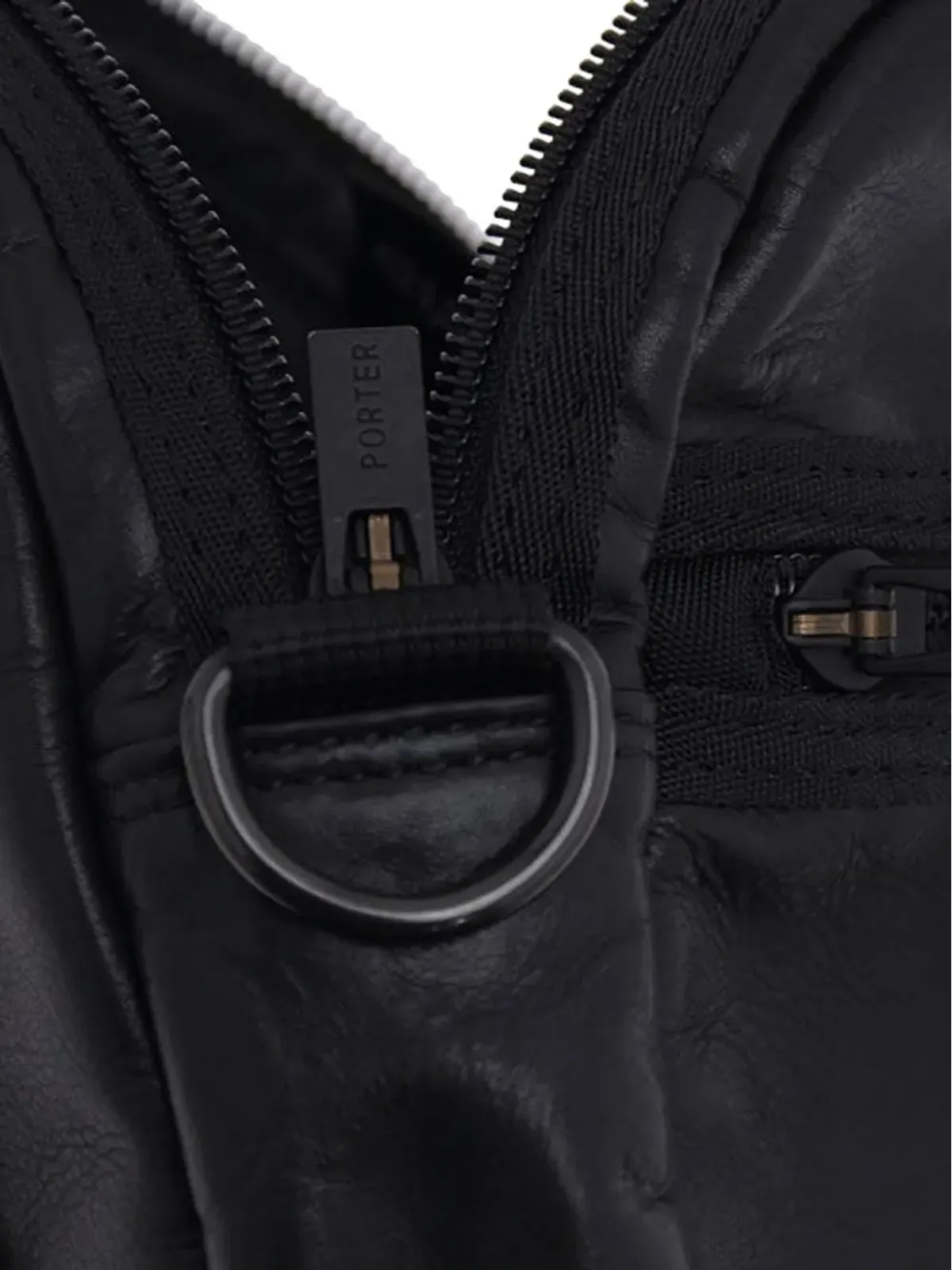 Porter-Yoshida & Co. レザーパネルドショルダーバッグ - 画像5