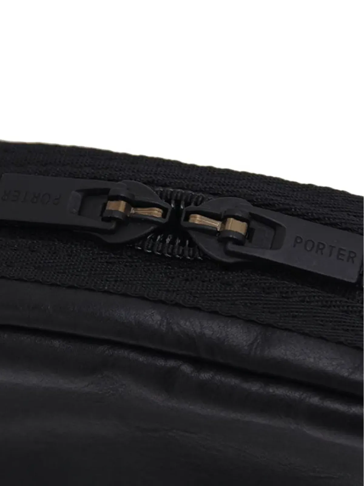 Porter-Yoshida & Co. レザーパネルドショルダーバッグ - 画像3