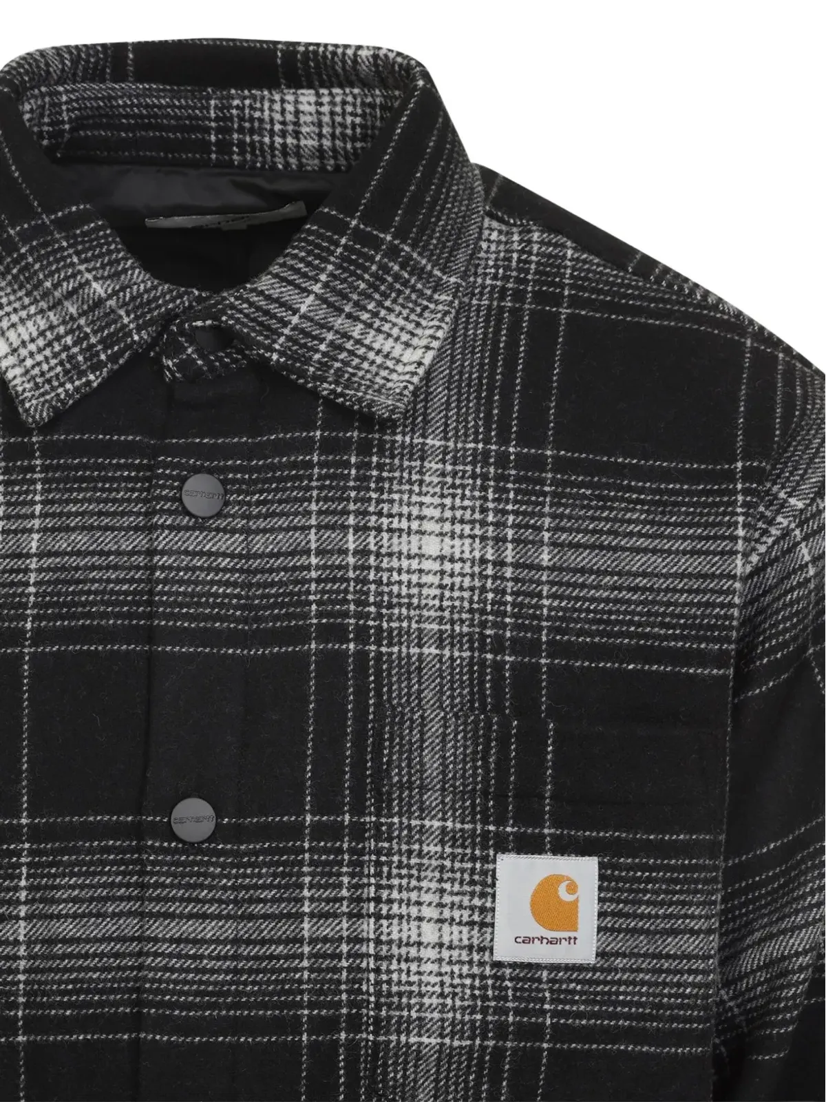 Carhartt WIP チェック柄ウールシャツ - 画像3